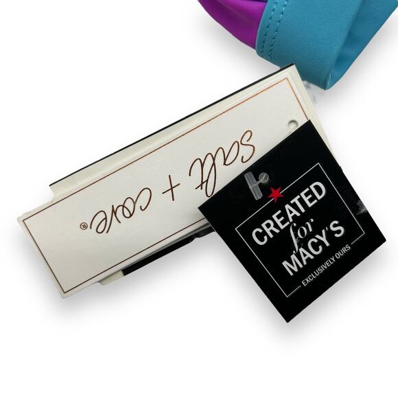 Salt + Cove Pink and Blue Bikini - Picture 11 of 12